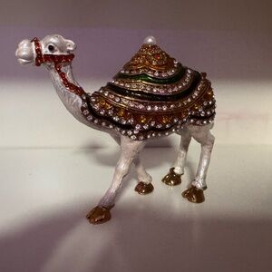 Decorative Multicolor Camel Figurine